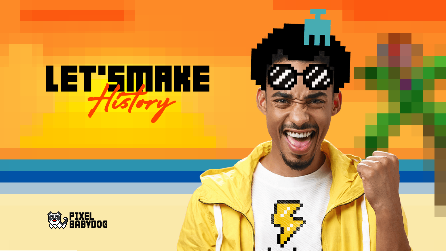 Pixel Baby Dog - Vamos fazer história!